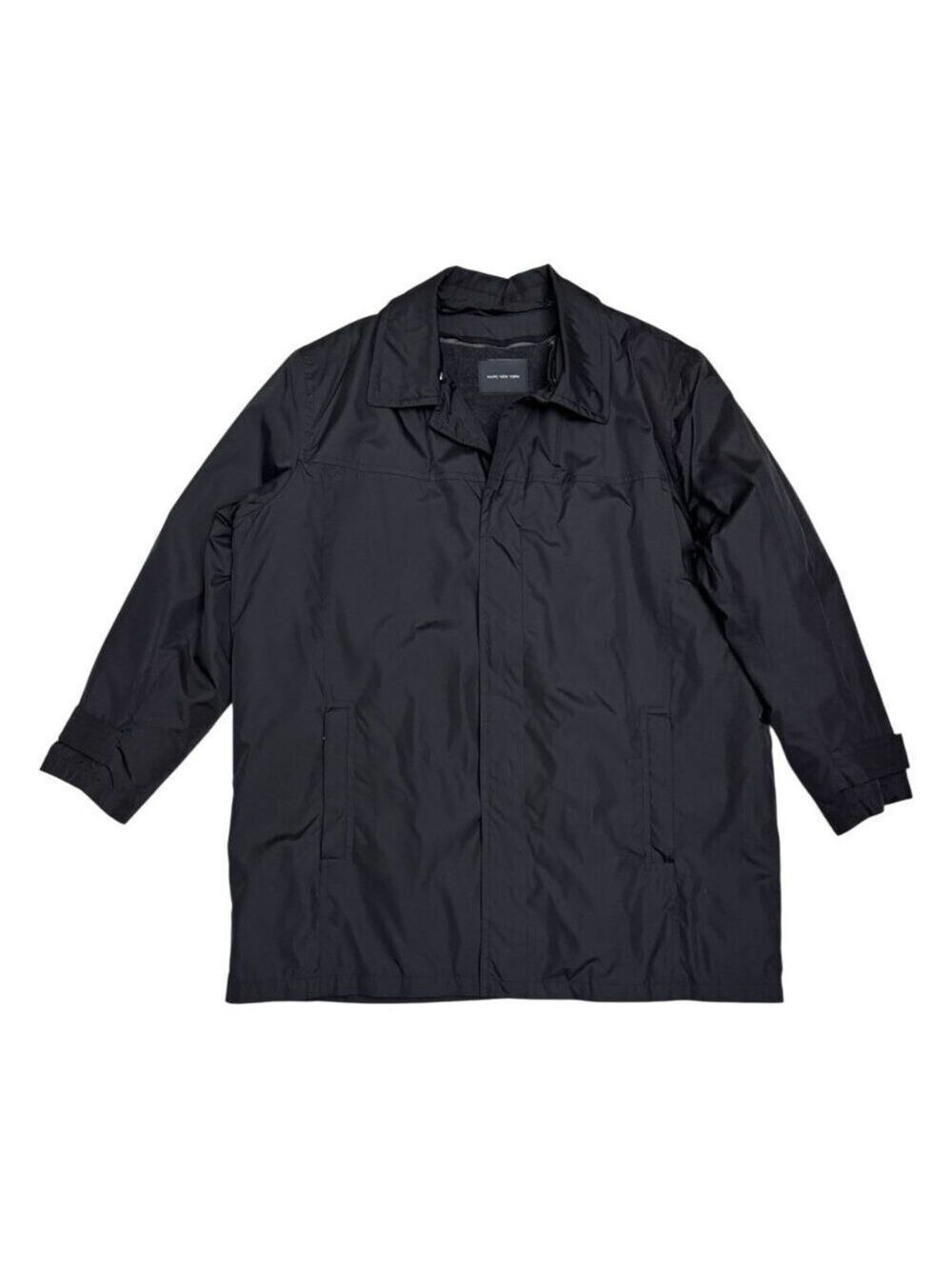 MARC NEW YORK Trench Coat Luxury Designer Wool Lined Waterproof Business Men 2XL